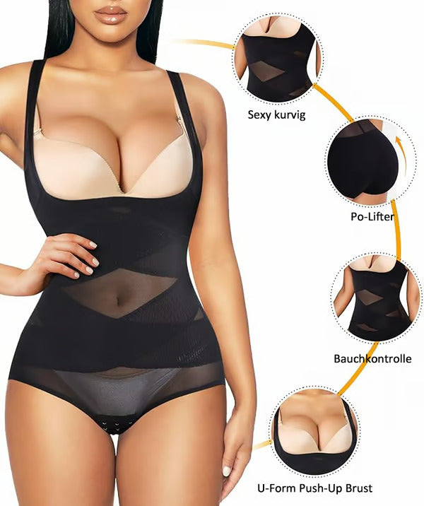 Shapewear - Bodysuit mit hoher Taille