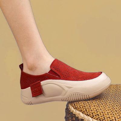 Atmungsaktive Slipper für Damen mit weicher Sohle