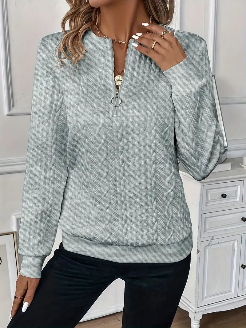 Pull zippé Lucia