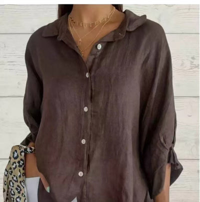 Leva | Schicke Bluse mit Bindeband