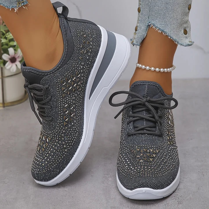 Venice - Orthopädische Turnschuhe mit Pailletten