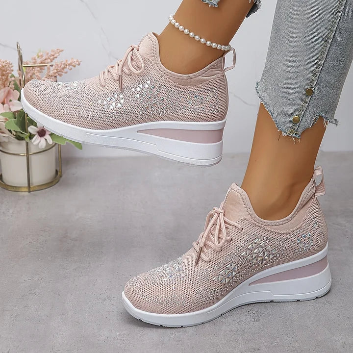 Venice - Orthopädische Turnschuhe mit Pailletten