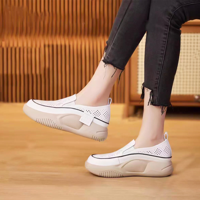 Atmungsaktive Slipper für Damen mit weicher Sohle