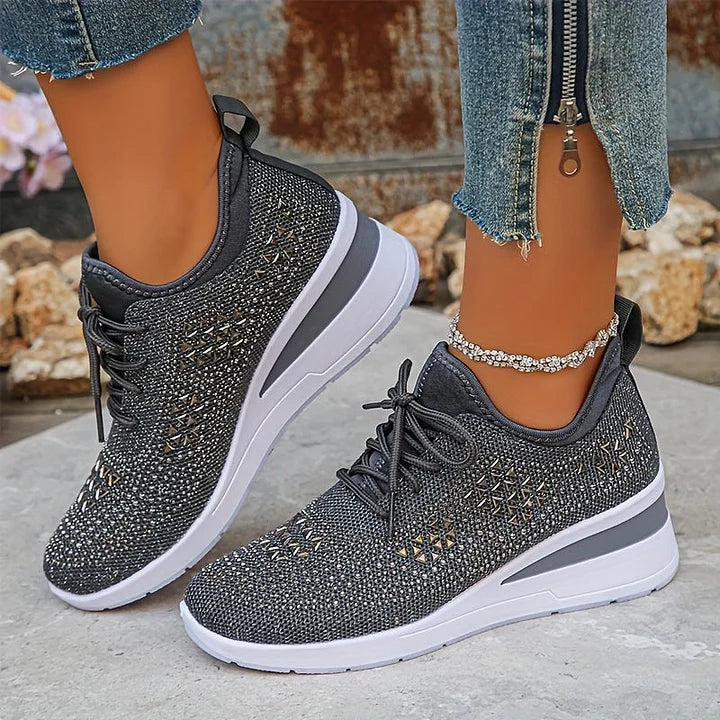 Venice - Orthopädische Turnschuhe mit Pailletten