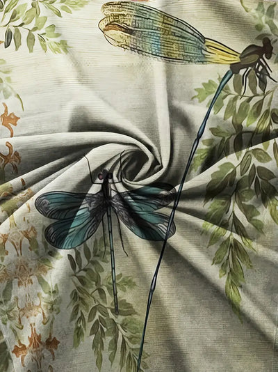 LOUSEYA – Bluse mit Schmetterlingsprint