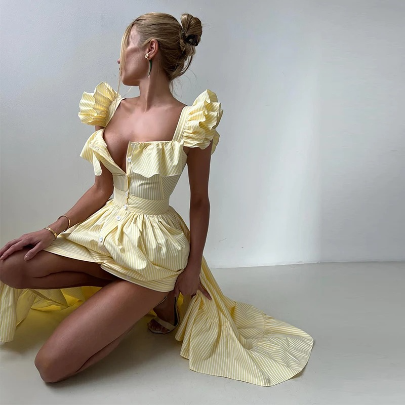 JULIANA – Robe rayée