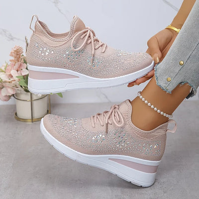 Venice - Orthopädische Turnschuhe mit Pailletten