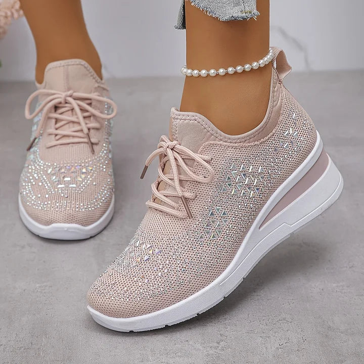 Venice - Orthopädische Turnschuhe mit Pailletten