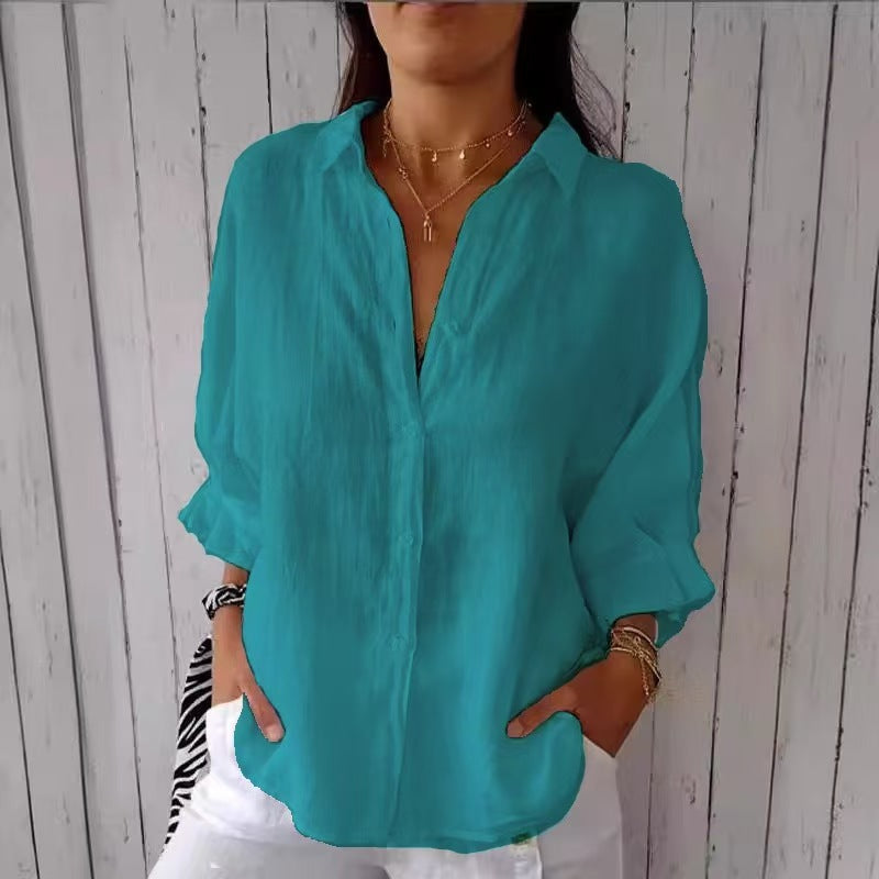 Leva | Schicke Bluse mit Bindeband