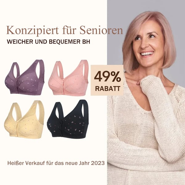 Baumwoll BH - Design für Senior