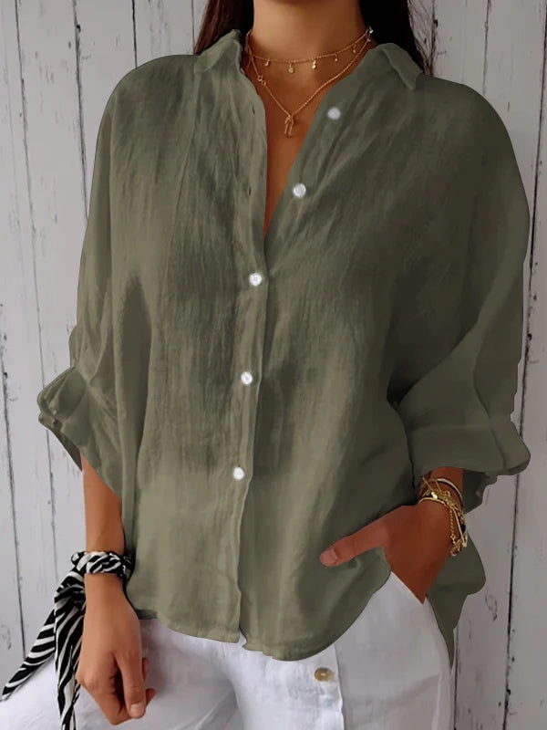 Leva | Schicke Bluse mit Bindeband