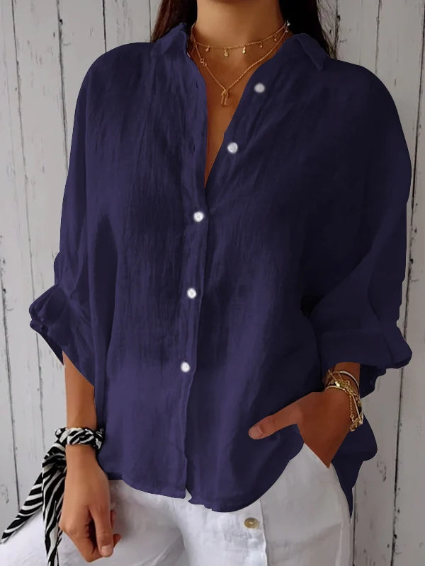 Leva | Schicke Bluse mit Bindeband