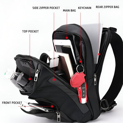 SafeStride Anti-Theft Crossbody Bag
