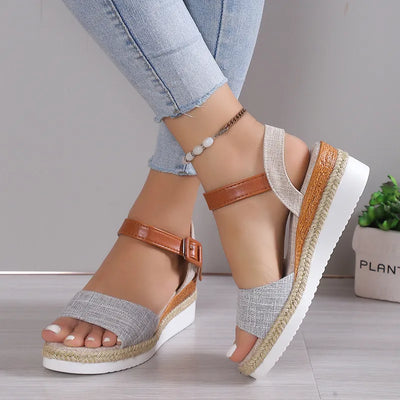 LENSA - Stylische orthopädische Sandalen