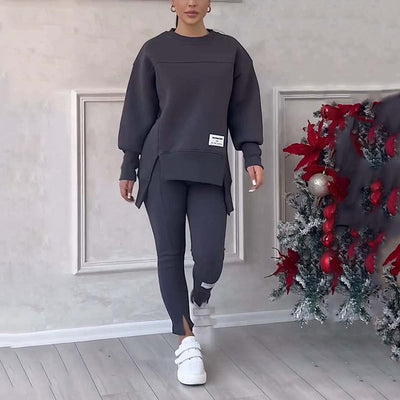 HAVA - Lässiges Damen-Sweatshirt-Leggings-Set