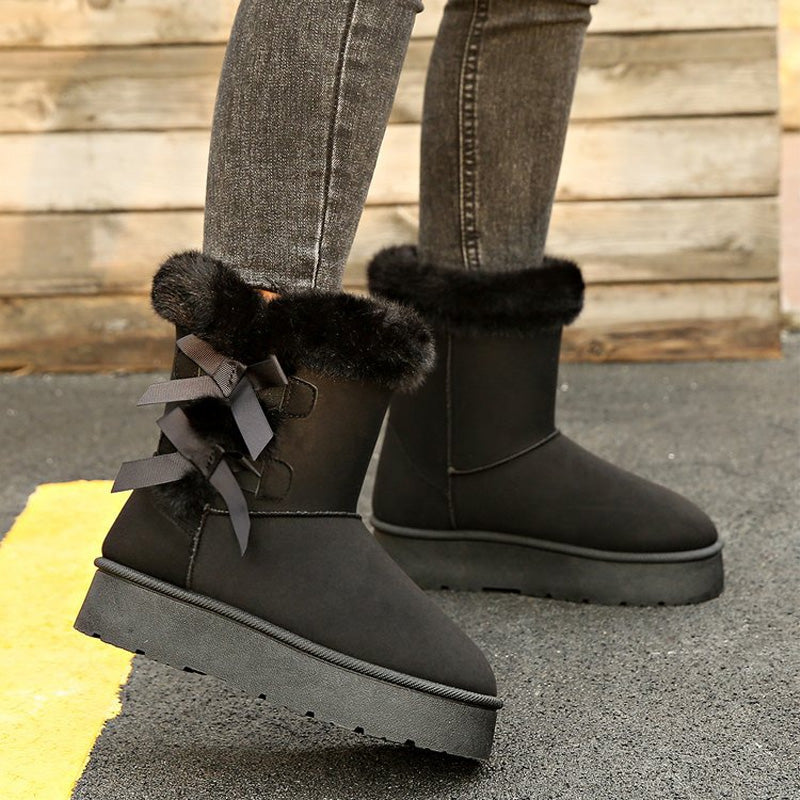 Naya Boots - Klassische Plateau-Schneestiefe