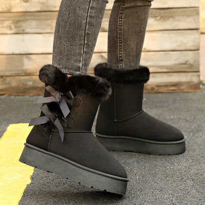 Naya Boots - Klassische Plateau-Schneestiefe