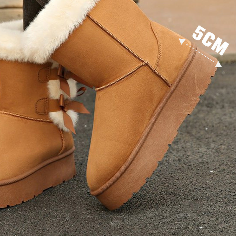 Naya Boots - Klassische Plateau-Schneestiefe