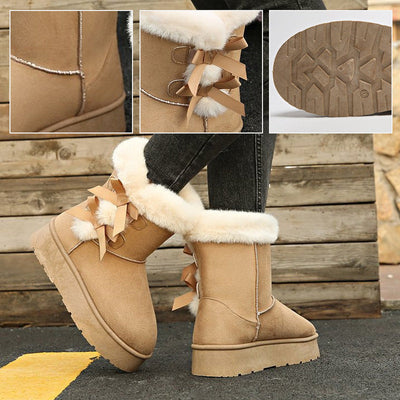 Naya Boots - Klassische Plateau-Schneestiefe