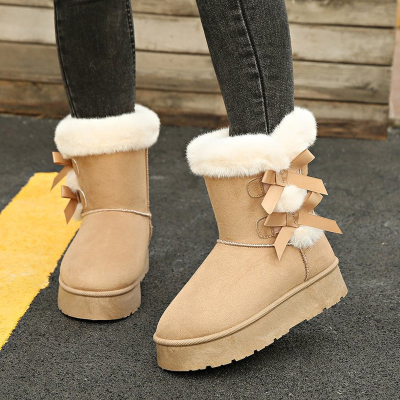 Naya Boots - Klassische Plateau-Schneestiefe