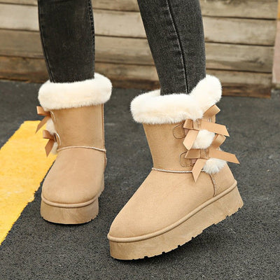 Naya Boots - Klassische Plateau-Schneestiefe