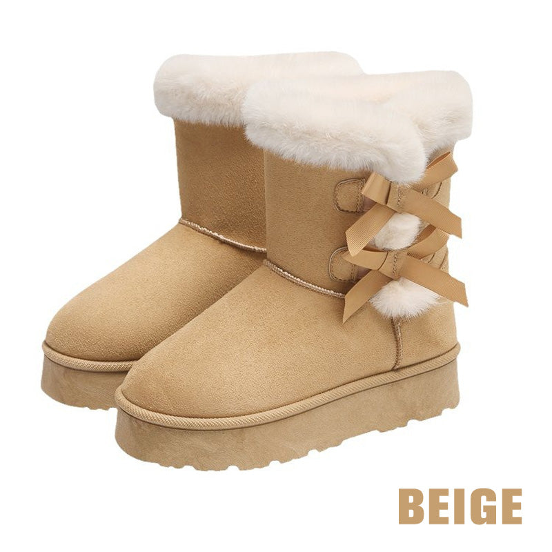 Naya Boots - Klassische Plateau-Schneestiefe