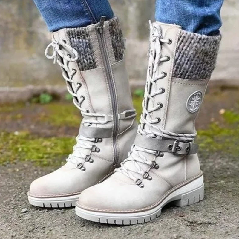 Yboots - Wasserdichte Knie-Schneestiefel