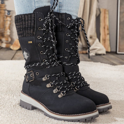 Yboots - Wasserdichte Knie-Schneestiefel