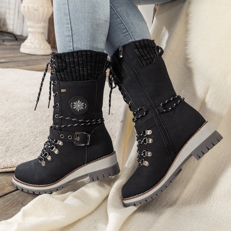 Yboots - Wasserdichte Knie-Schneestiefel