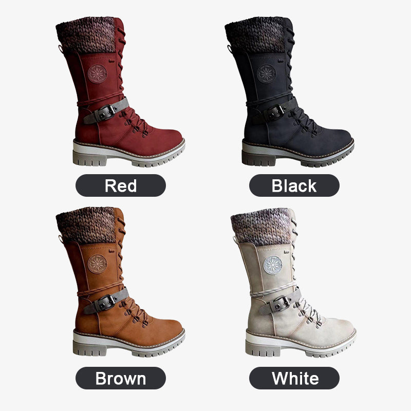 Yboots - Wasserdichte Knie-Schneestiefel