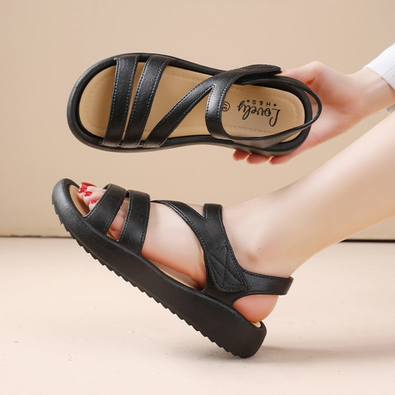 HEVA - Leichte, flache Sandalen
