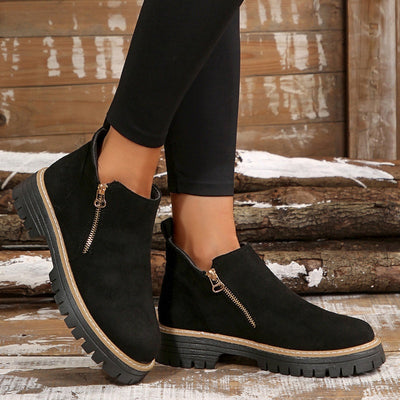 TIARA - Damenschuhe mit runder Spitze