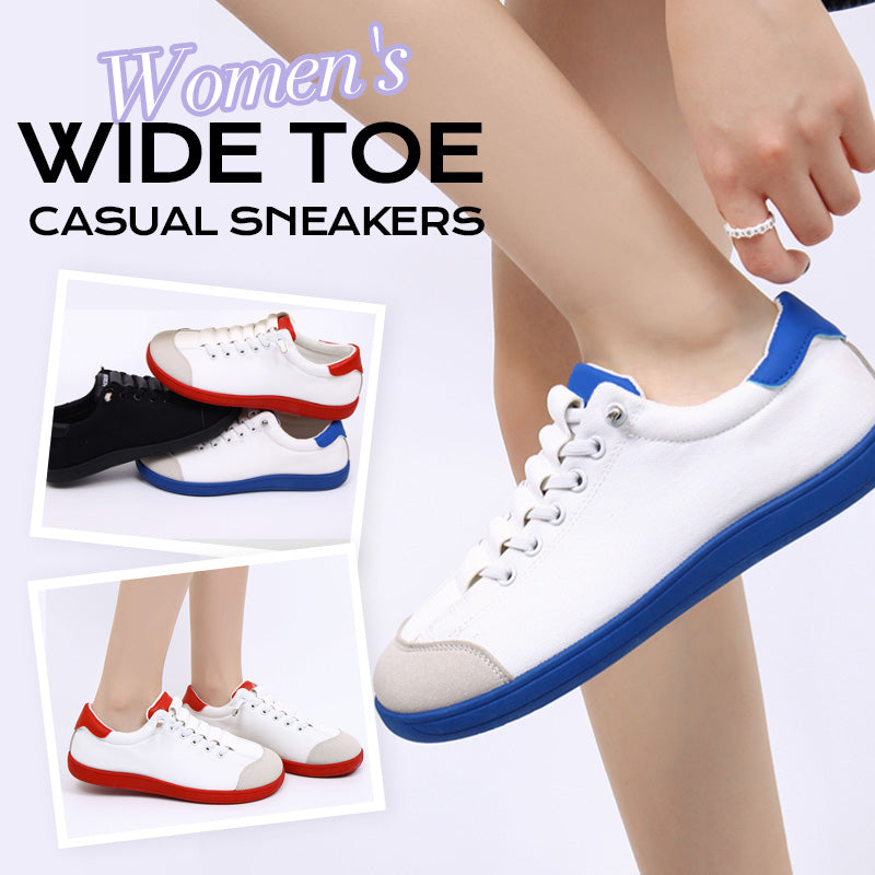 Breischuhe - Breite Zehenbereich Casual Sneakers