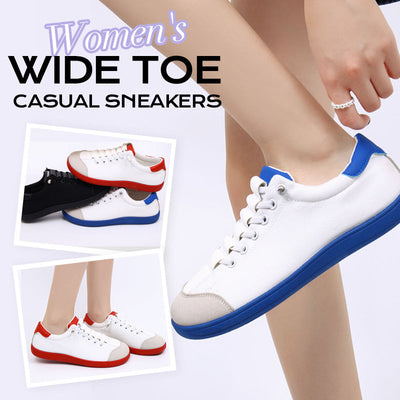 Breischuhe - Breite Zehenbereich Casual Sneakers