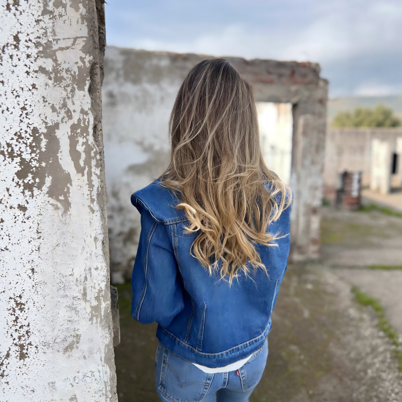 Lisa - Schicke Jeansjacke Denim