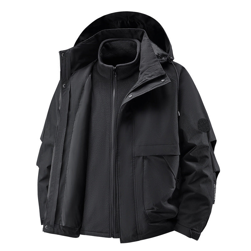 Winddichte und wasserdichte Outdoor-Jacke