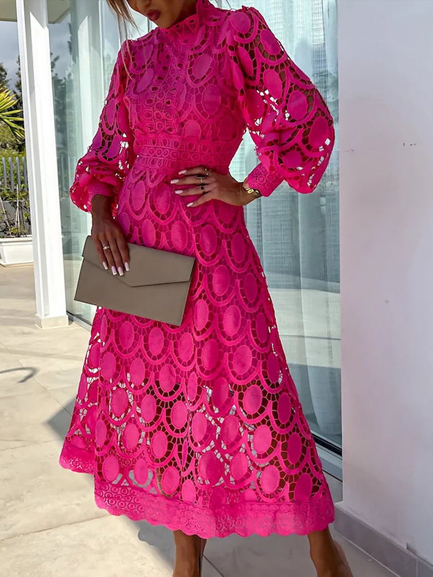 ROSALI - Romantisches, sinnliches und elegantes Midikleid