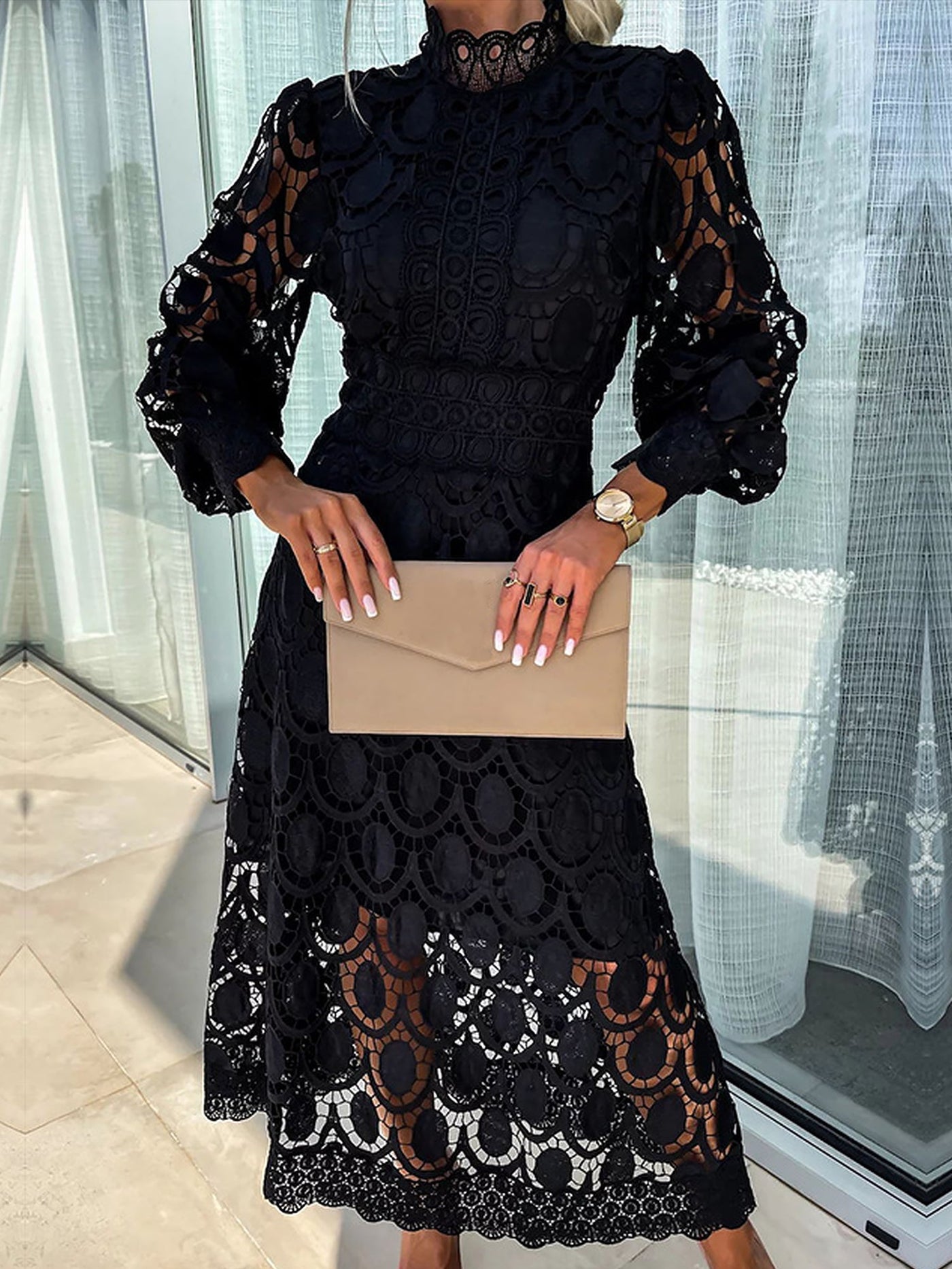 ROSALI - Romantisches, sinnliches und elegantes Midikleid